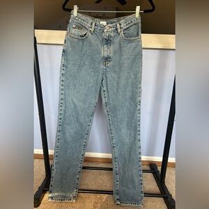 Calvin Klein Vintage 90s Classic Fit Jean High-Rise Double Stone Wash